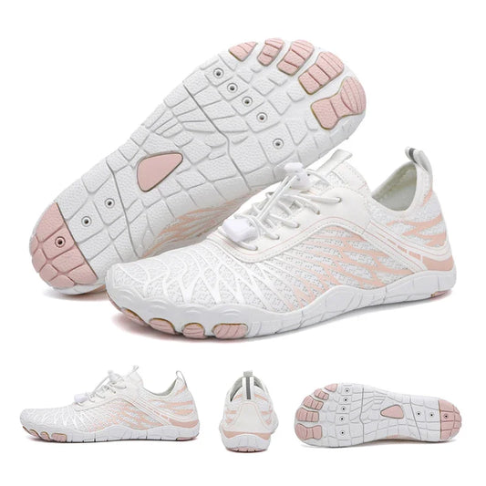 Fashionable Barefoot Water Shoes anti Slip Breathable Swimming Fitness Shoes Pool Party Outdoor Beach Aqua Shoes Couple'S Style