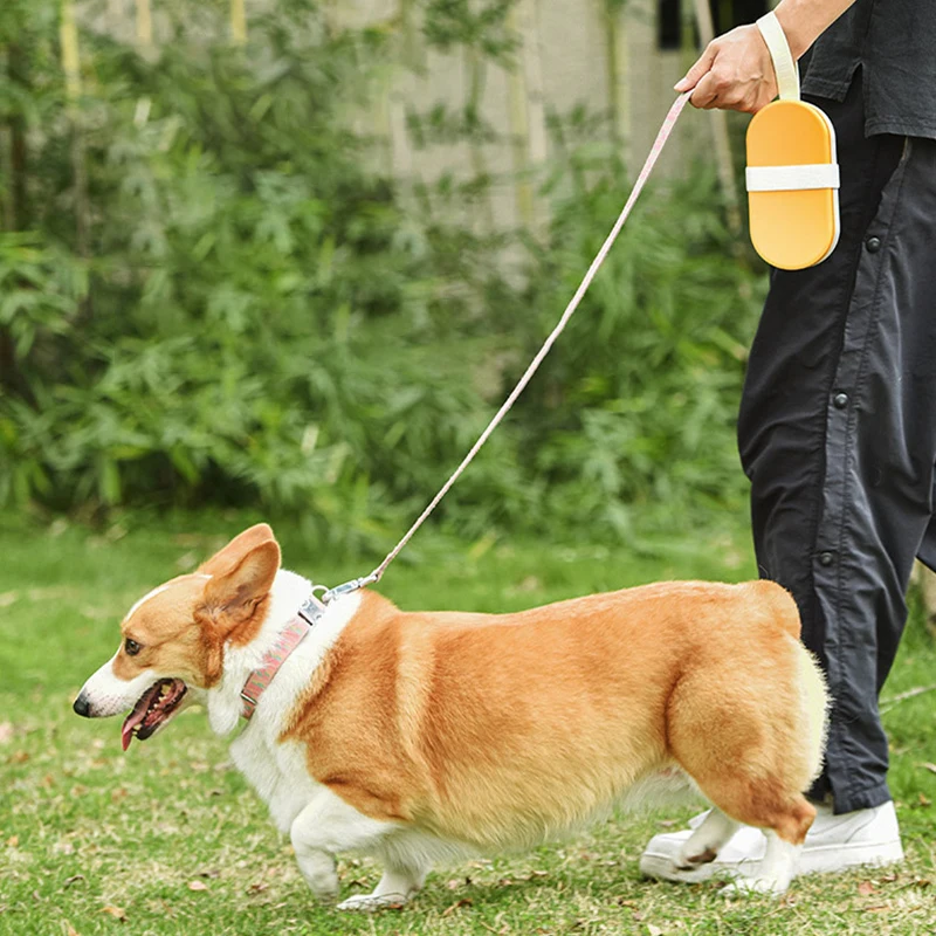 Portable 2-in-1 Dog Water Bottle & Feeder
