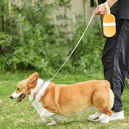 Portable 2-in-1 Dog Water Bottle & Feeder