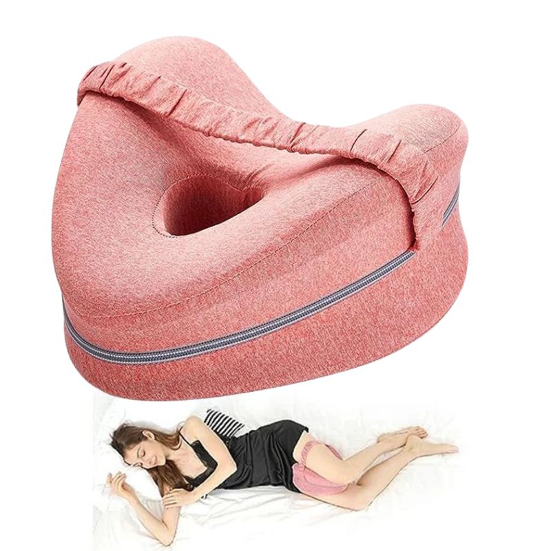 Ergonomic Leg Support Pillow with Washable Cover