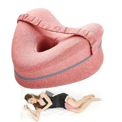 Ergonomic Leg Support Pillow with Washable Cover