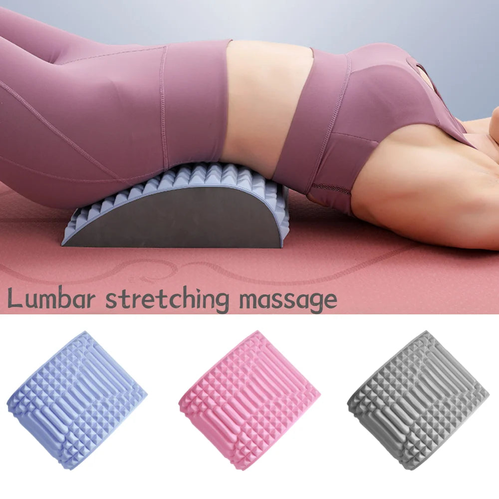 Back Stretcher Pillow Neck and Lumbar Support Massager
