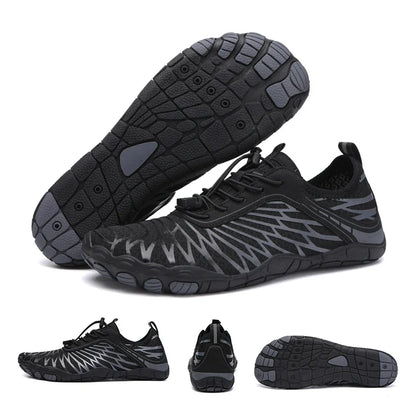 Fashionable Barefoot Water Shoes anti Slip Breathable Swimming Fitness Shoes Pool Party Outdoor Beach Aqua Shoes Couple'S Style