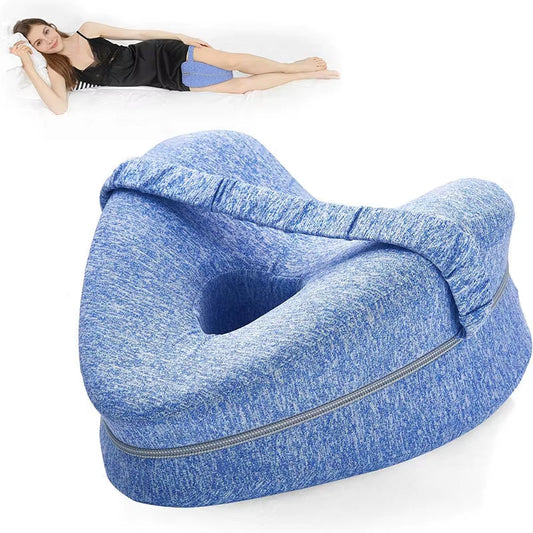 Ergonomic Leg Support Pillow with Washable Cover