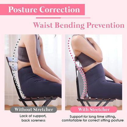 Back Stretcher Pillow Neck and Lumbar Support Massager