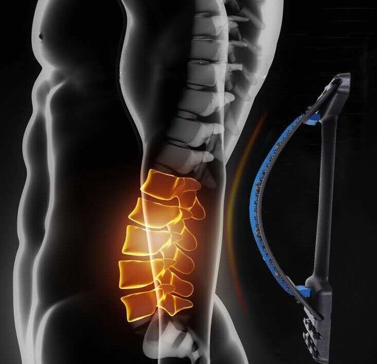 Adjustable Lumbar & Neck Back Stretcher